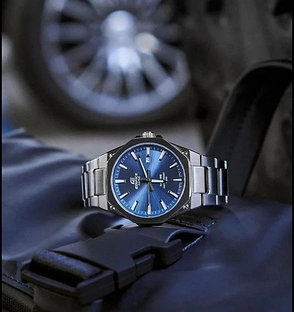 Кварцевые CASIO EFR-S108D-2AVUEF нержавеющая сталь, фото 3