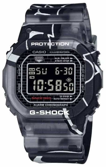 Часы Кварцевые CASIO DW-5000SS-1DR полимер