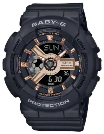 Часы Кварцевые CASIO BA-110XRG-1ADR полимер, пластик, фото 1