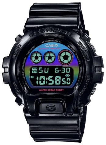 Часы Кварцевые CASIO DW-6900RGB-1DR пластик, фото 1