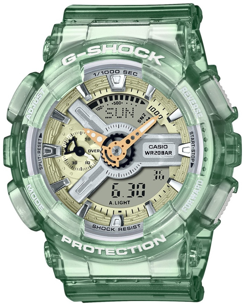 Часы Кварцевые CASIO GMA-S110GS-3AER полимер