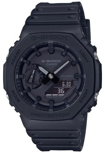 Кварцевые CASIO GA-2100-1A1DR полиуретан