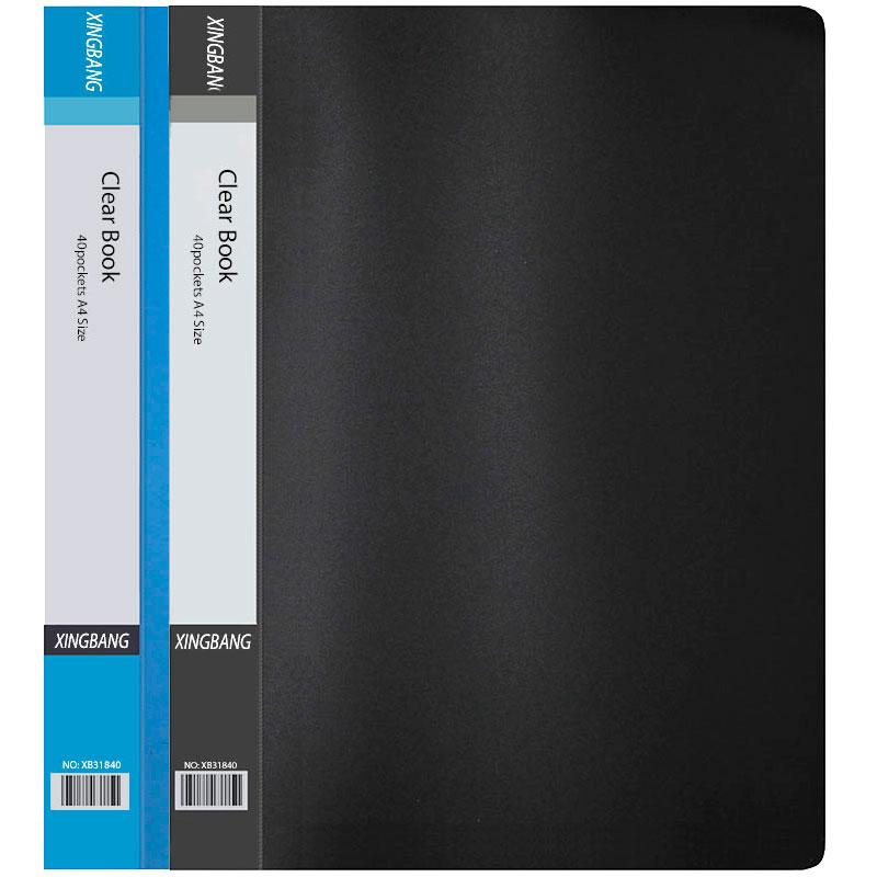 Папка с файлами "33640A" на 40 вкладышей, ассорти, фото 1