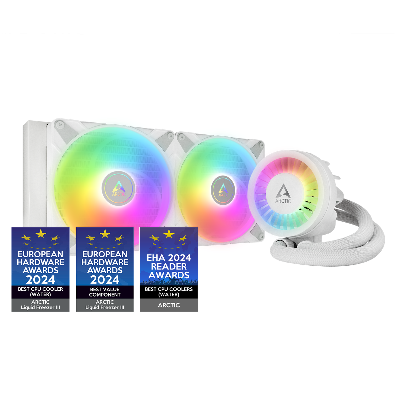 Водяное охлаждение ARCTIC Liquid Freezer III - 280 A-RGB(White)
