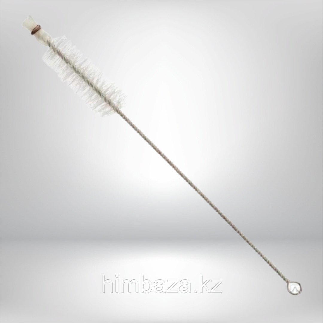 Ерш пробирочный белый 280х100х25 мм, искусственная щетина, фото 1