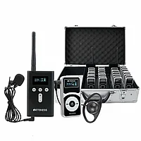 Продажа радиогиды (переносное оборудование для перевода) 2 передатчика гида и 30 приемников и 30 наушников