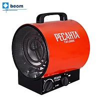 Электрическая тепловая пушка РЕСАНТА ТЭП-2000К (2 кВт | 220В | 20 м2 | Вес, кг 2.45 | круглая | ТЭН)