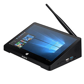 Сенсорный МиниПК Pipo miniPC X10S, 6+64Gb Mini PC с 10.8"дисплеем, RS-232 портом и аккумулятором Арт.7189