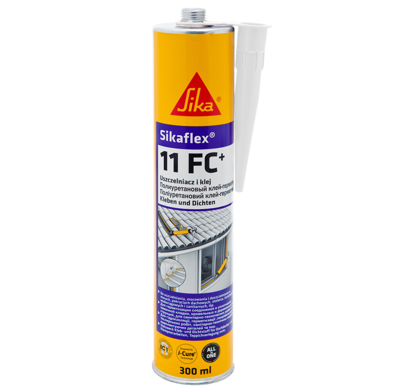Герметик полиуретановый Sikaflex-11FC Purform Белый