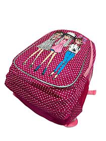 Бастауыш сыныптардағы қыздарға арналған мектеп сөмкесі.