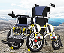 Инвалидная коляска электр.,30 Кг, model: BZ- 6301NX, 24v 500w (2*250w). Аккум. гелевый 24v 12A/H. Поворотники., фото 4
