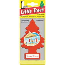 Ароматизатор в авто "ТРОПИЧЕСКИЕ БЕРЕГА" Ёлочка "Little Trees"