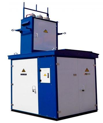 КТП с воздушным вводом и кабельным выводом номинальной мощностью 630 кВА без трансформатора