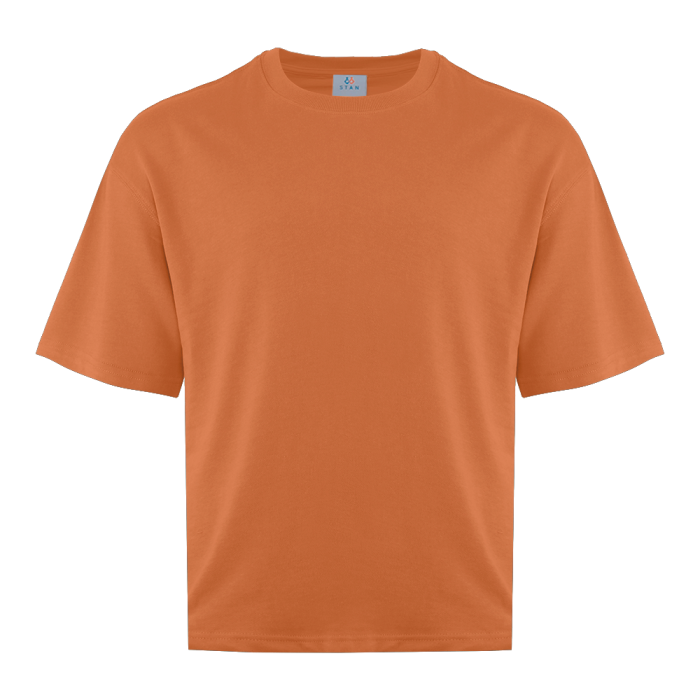Футболка унисекс оверсайз STAN хлопок/полиэстер 260, 40, Терракотовый,  (214)  (56/XXXL)
