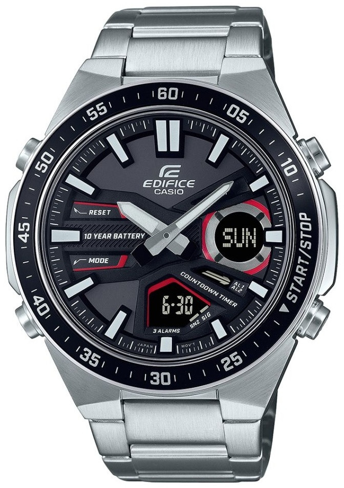 Часы Кварцевые CASIO EFV-C110D-1A4VDF сталь