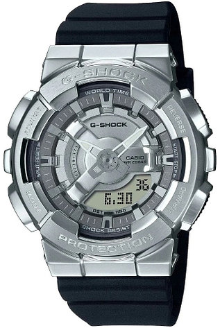 Часы Кварцевые CASIO GM-S110-1AER нержавеющая сталь, фото 1
