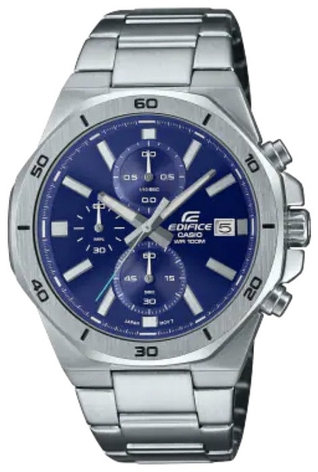 Часы Кварцевые CASIO EFV-640D-2AVUDF нержавеющая сталь, фото 1