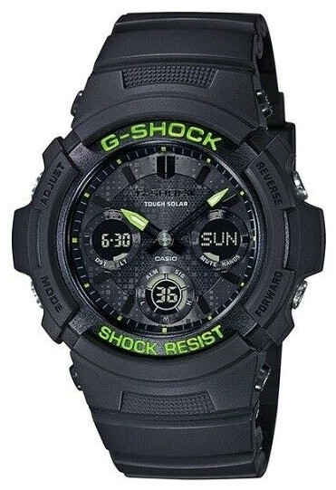 Часы Кварцевые CASIO AWR-M100SDC-1ADR алюминий