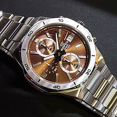 Часы Кварцевые CASIO EFV-640D-5AVUDF нержавеющая сталь, фото 2