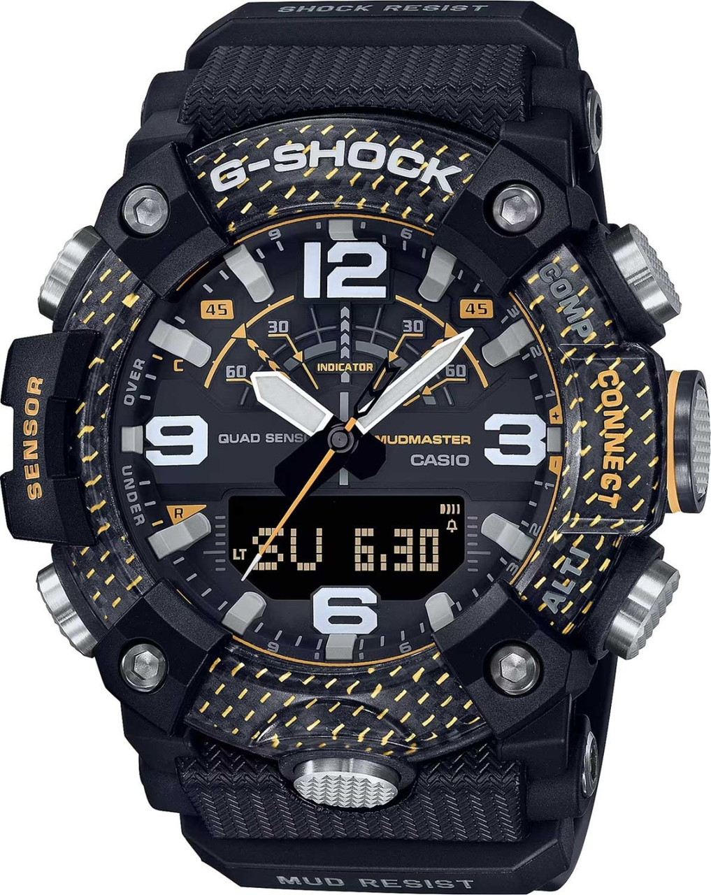 Часы Кварцевые CASIO GG-B100Y-1AER карбон