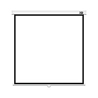 Экран XG DLS-M244W (96"х96"), Ø - 136", Раб. поверхность 236х236 см., 1:1