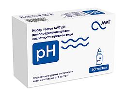 AWT набор тестов Ph (кислотность от 5 до 9 pH. 60 тестов)