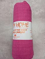 Простынь на резинке 180 * 200 * 25 см. Ранфорс, Турция.