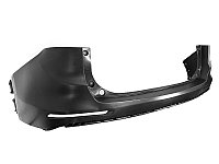 Задний бампер на Chery Tiggo 8 Pro Max 2022-24 верхняя часть (SAT)