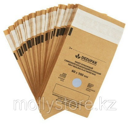 Крафт пакет Коричневый 60х100 DEZUPAK, фото 1