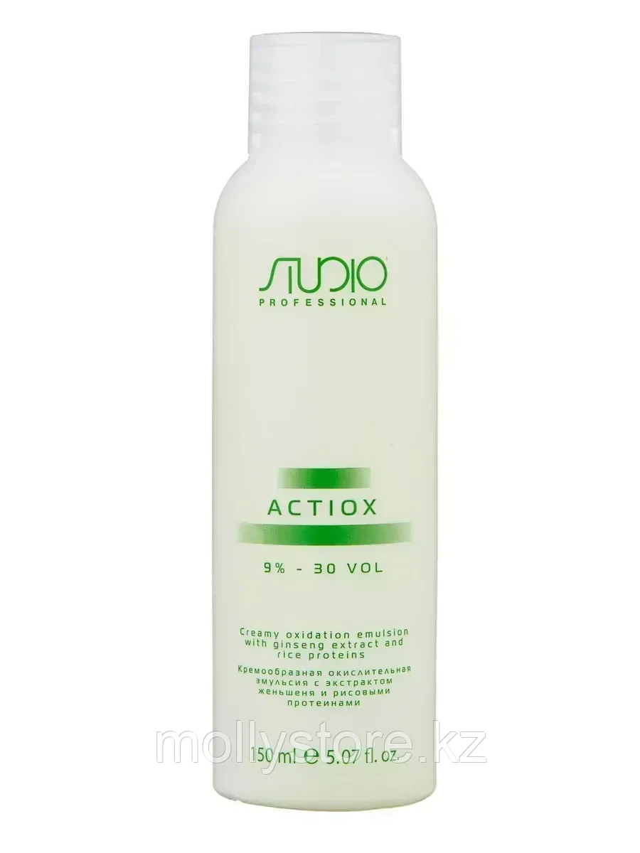 Окислитель STUDIO PROFESSIONAL с экстрактом женьшеня и рисовыми протеинами ActiOx 9% 150 мл