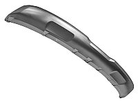 Накладка переднего бампера на Chery Tiggo 8 Pro Max 2022-н.в (SAT)