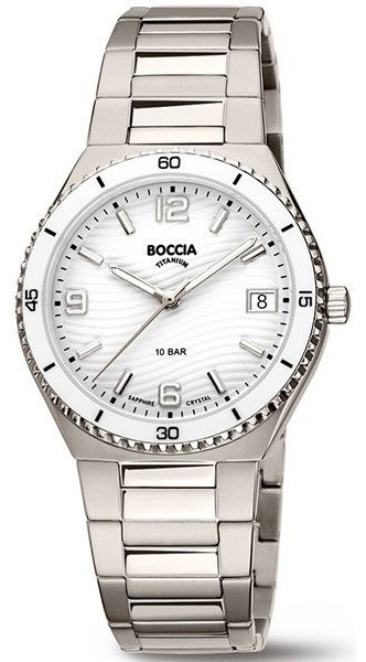 Часы Кварцевые Boccia Titanium 3367-01 титан