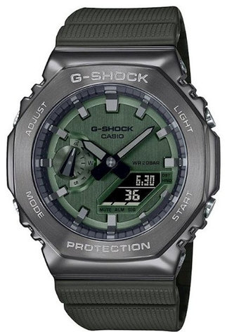 Часы Кварцевые CASIO GM-2100B-3ADR сталь, фото 1