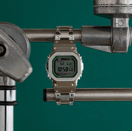 Кварцевые CASIO GMW-B5000D-3ER сталь, фото 2