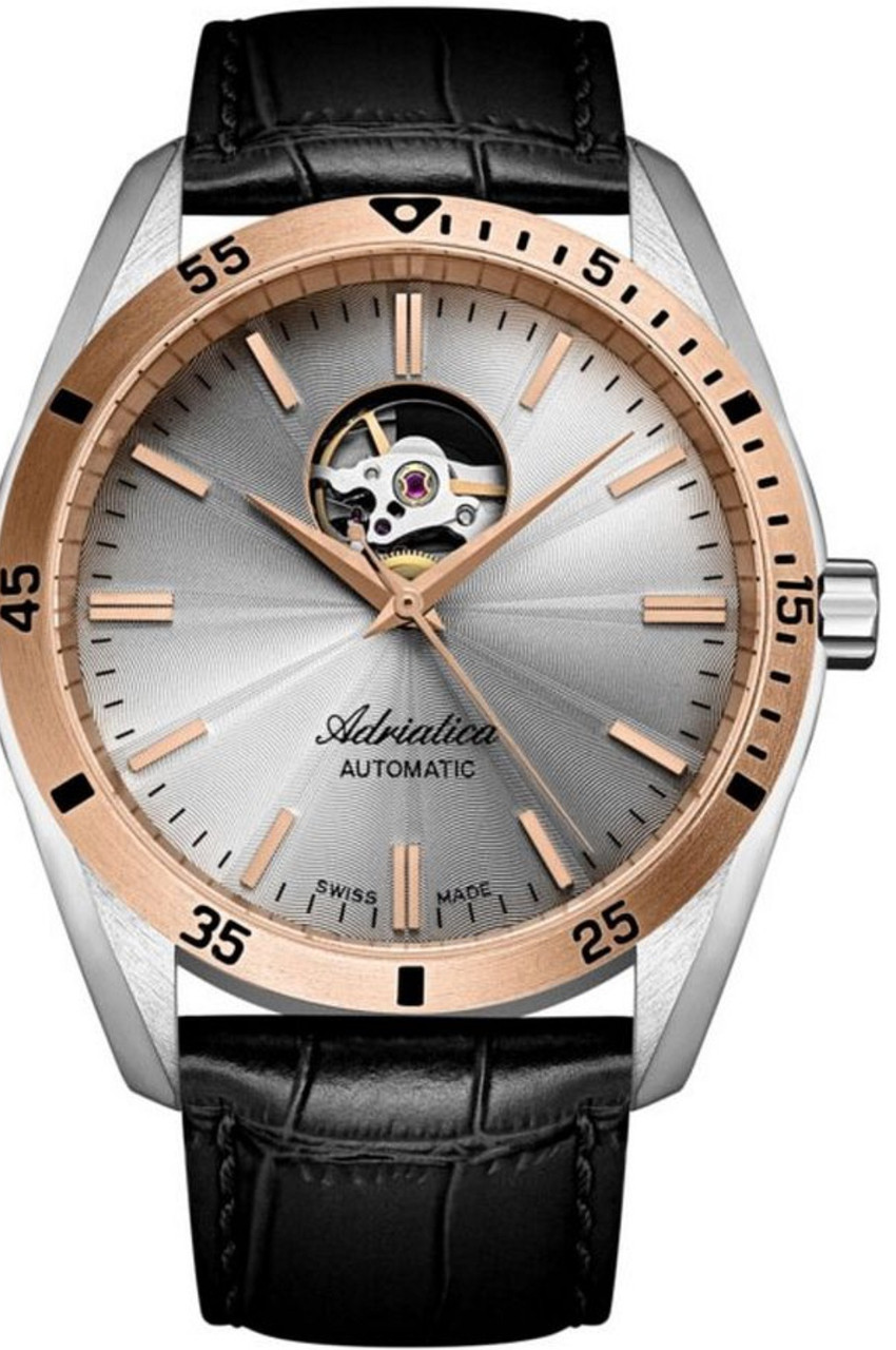 Часы Механические Adriatica A8202.R217AO нержавеющая сталь