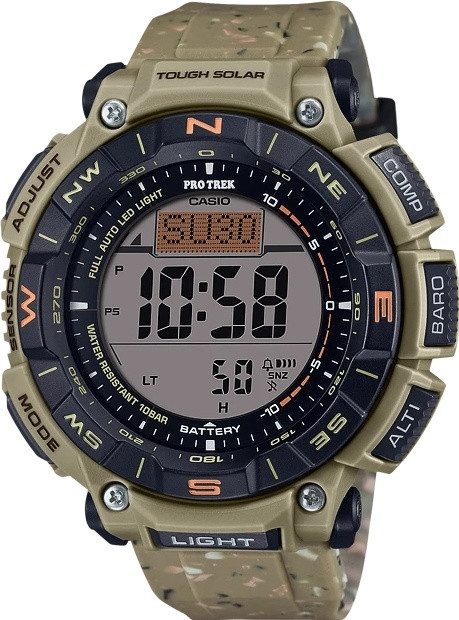Часы Кварцевые CASIO PRG-340SC-5DR полимер