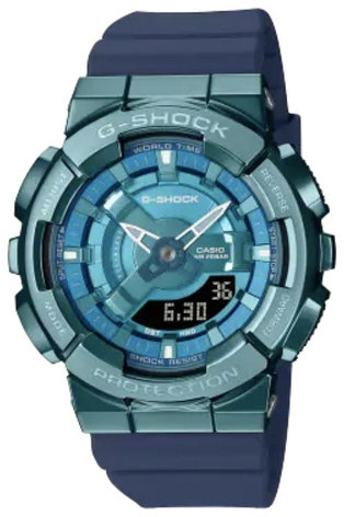 Часы Кварцевые CASIO GM-S110LB-2ADR пластик, нержавеющая сталь, фото 1