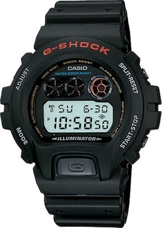 Часы Кварцевые CASIO DW-6900-1VDR полимер, фото 1