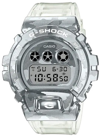 Часы Кварцевые CASIO GM-6900SCM-1DR пластик, нержавеющая сталь, фото 1