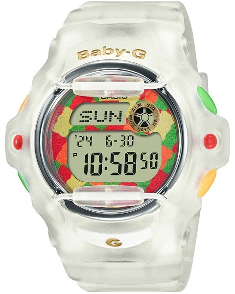 Часы Кварцевые CASIO BG-169HRB-7DR пластик
