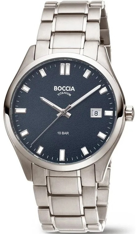 Часы Кварцевые Boccia Titanium 3669-04 титан