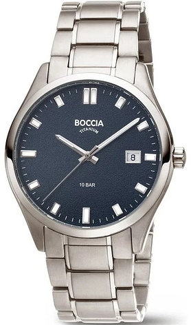 Часы Кварцевые Boccia Titanium 3669-04 титан, фото 1