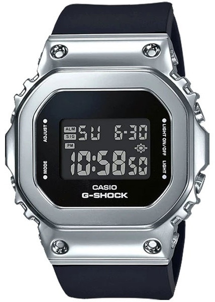 Часы Кварцевые CASIO GM-S5600-1DR сталь