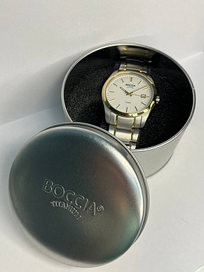 Часы Кварцевые Boccia Titanium 3608-16 титан, фото 3