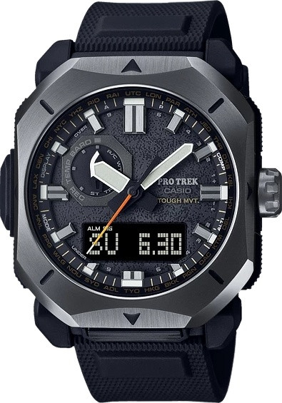 Кварцевые CASIO PRW-6900Y-1DR сталь, полимер