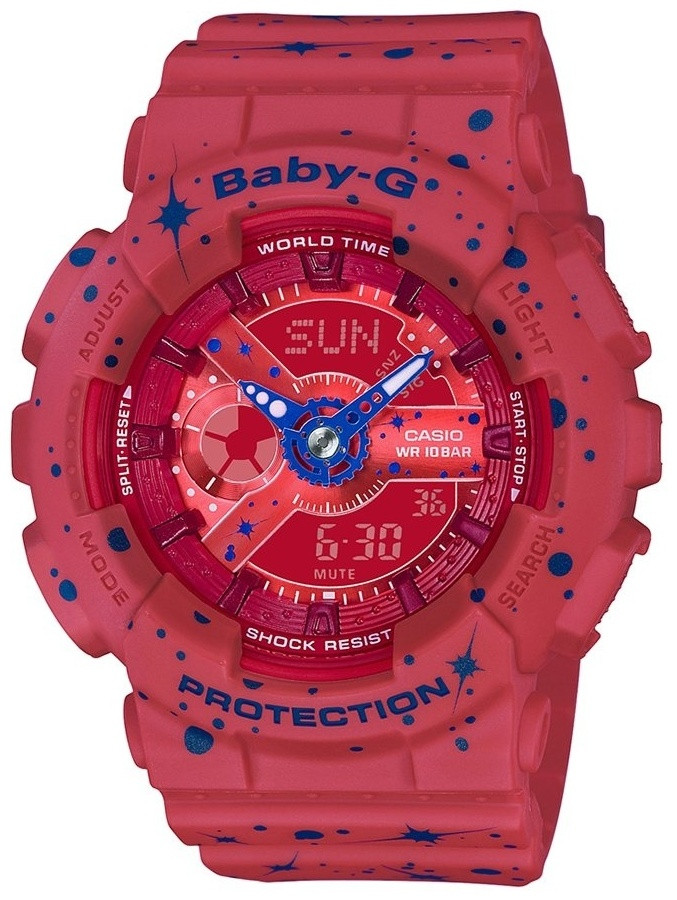 Часы Кварцевые CASIO Baby-G BA-110ST-4ADR пластик