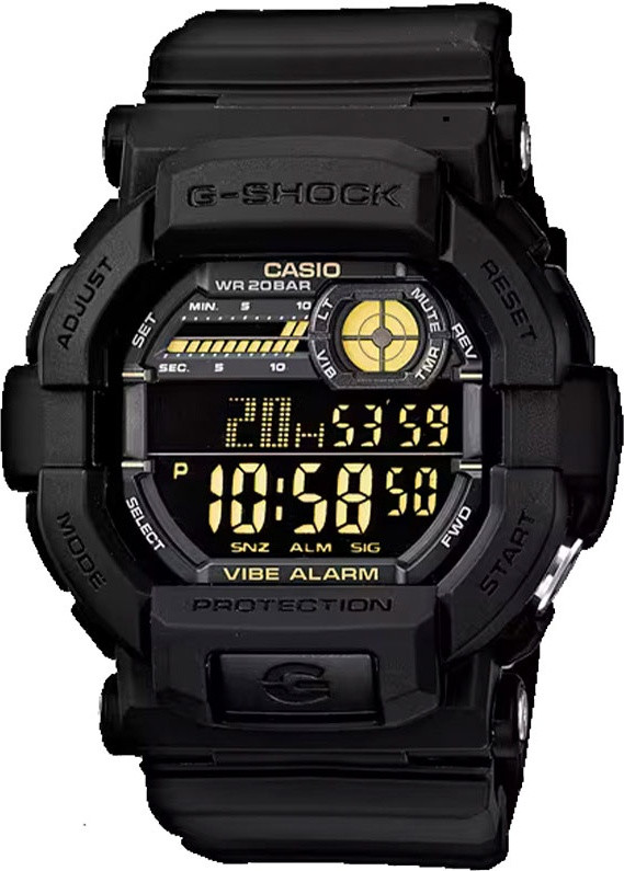 Часы Кварцевые CASIO GD-350-1BDR полимерный пластик