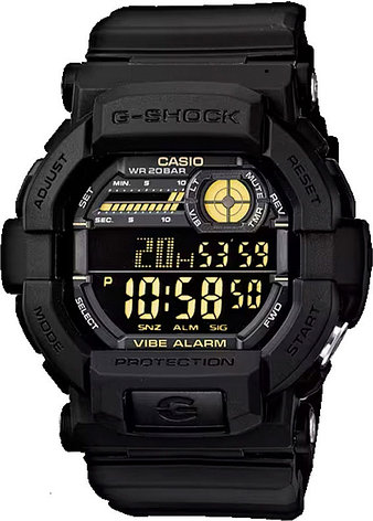 Часы Кварцевые CASIO GD-350-1BDR полимерный пластик, фото 1