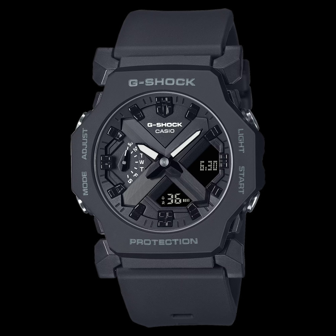 Кварцевые CASIO GA-2300-1A пластик