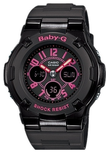 Часы Кварцевые CASIO Baby-G BGA-117-1B1DR пластик